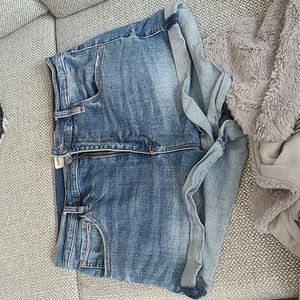 Ultra high rise shorts